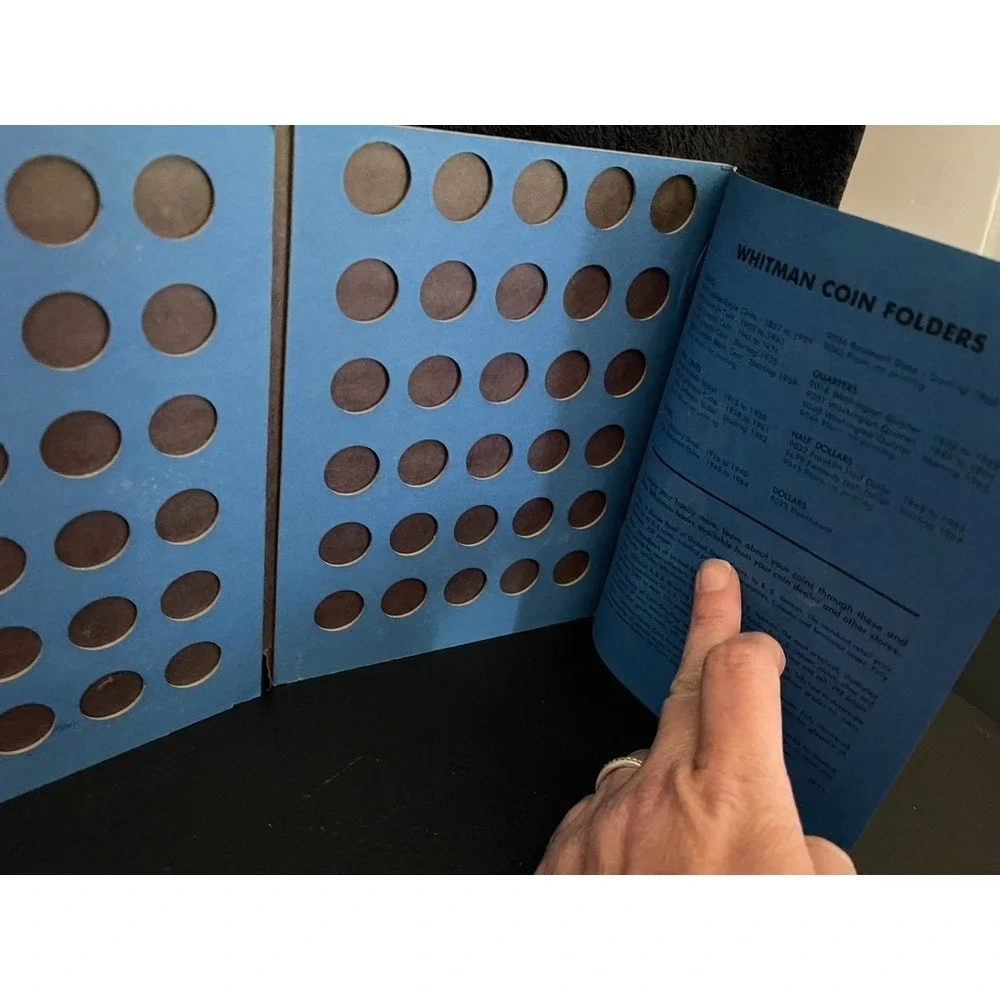 Lincoln Cents Official Whitman Coin Folder Collection Starting 1975